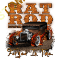 Sweat capuche avec zip rat rod