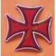 Patch, écusson croix de fer rouge