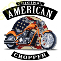 Sweat capuche avec zip american choppers