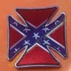 Patch, écusson Iron Cross Rebel Flag