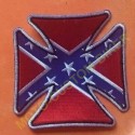 Patch, écusson Iron Cross Rebel Flag