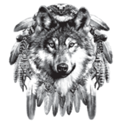 T shirt femme wolf