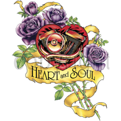 T shirt femme heart & soul