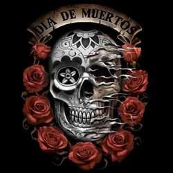 T shirt femme dia de muertos