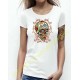 T shirt femme diamond skull