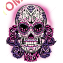 T shirt femme pink sugar skull