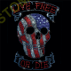 T shirt femme strass live free or die