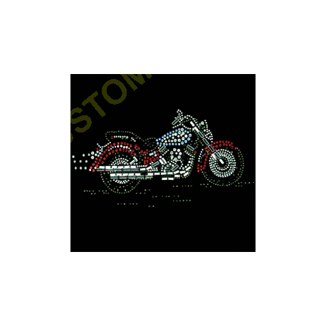 T shirt femme strass HDcustom