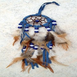 Dreamcatcher bleu