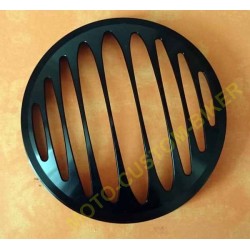 Grille de phare noir pour Harley FLH, road king, street glide...