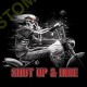 T shirt biker shup and ride