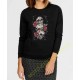 Sweat Femme three skulls