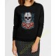 Sweat Femme sugar skull cross