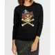 Sweat Femme skull and roses