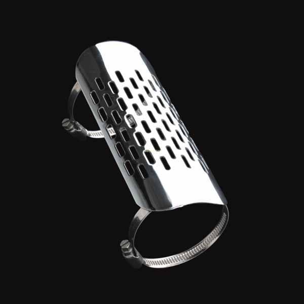 Pare-Chaleur Moto - Bouclier Thermique Moteur 2 Pièces En PU Avec Isolation Aluminium