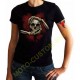 T shirt femme skull in hand