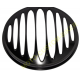 Grille de phare noir pour Harley