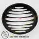 Grille de phare noir pour Harley