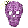 Sweat zippé skull flowers