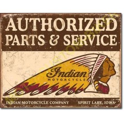 Plaque metal decorative authorized indian