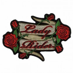 Patch, écusson lady rider