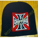 Bonnet biker croix de malte west coast