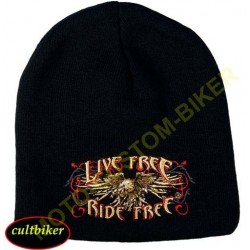 Bonnet biker live free