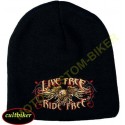 Bonnet biker live free