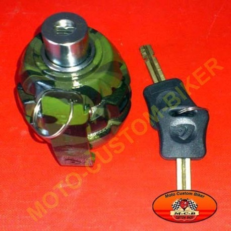 Bloques disque moto grenade camouflage