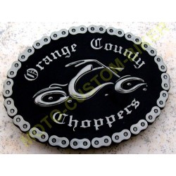 Boucle de ceinture orange county choppers noir