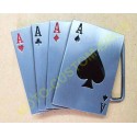 Boucle de ceinture Ace Poker Card