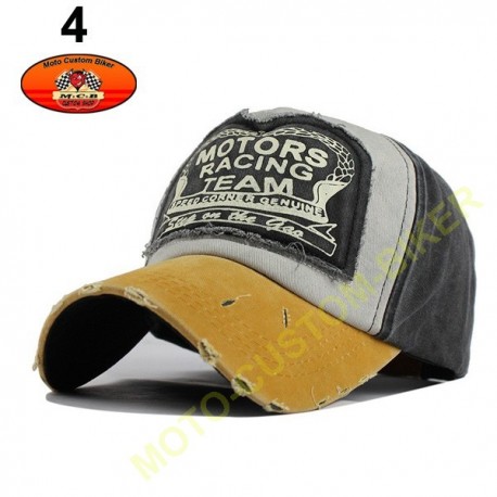 Casquette Motors racing old school n°5