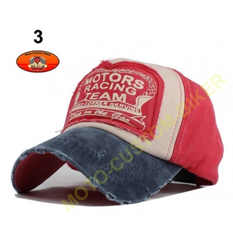 Casquette Motors racing old school n°5