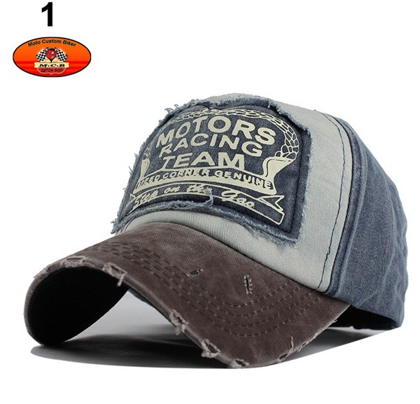 Casquette new style vintage - Moto-Custom-Biker