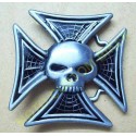 Boucle de ceinture Skull Iron Cross