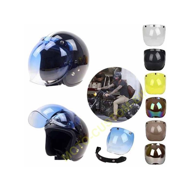 1TP120Casque moto visières anti-buée et traitement des visières