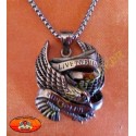 Pendentif moto live to ride