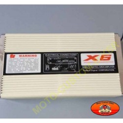 Sirène américaine électronique avec ampli, nouveau modèle de 200w et télécommande sans fil