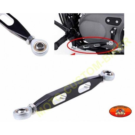 Tringle de changements de vitesses HD noir, pour sportster.