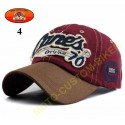 Casquette Canes de baseball bordeaux foncé n°4