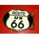 Boucle de ceinture route 66