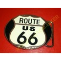 Boucle de ceinture route 66