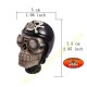 Pommeau de vitesses skull aviateur