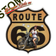 Débardeur homme route 66 moto