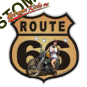 Débardeur homme route 66 moto