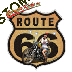 Sweat capuche biker route 66 moto