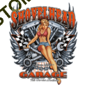 Sweat zippé biker shovelhead