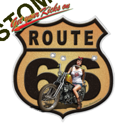 Sweat zippé biker route 66 moto