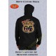 Sweat capuche avec zip route 66 hot rod