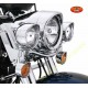 Kit Visière style headlmap en 7' avec passing pour softail, flh